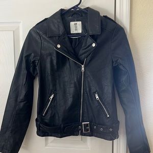 Girls Pleather Jacket - 12/13